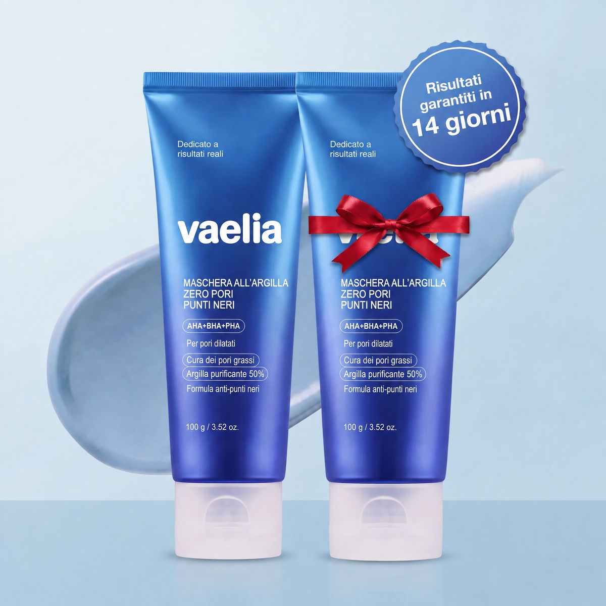 Maschera Zero Pori & Punti Neri Vaelia™