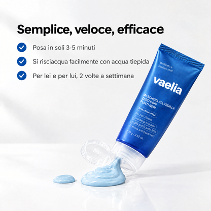 Maschera Zero Pori & Punti Neri Vaelia™